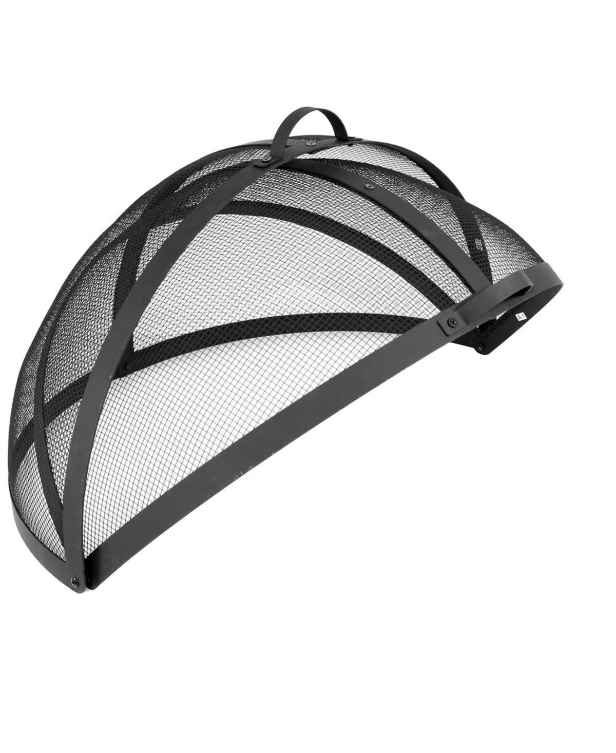 Sunnydaze Easy Access Fire Pit Spark Screen, 40-Inch