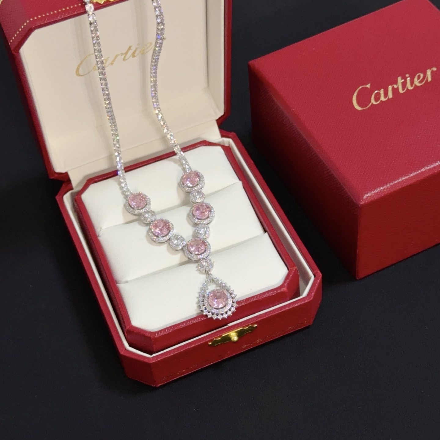 Cartier Diamond Necklace Premium Edition - cnluxepick