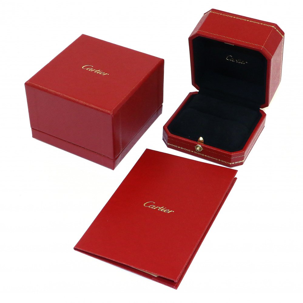 Cartier Juste un Clou Ring 18K White Gold Diamond