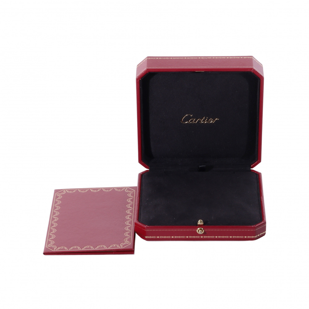 Cartier C Heart Necklace 18K White Gold Diamond N7058700