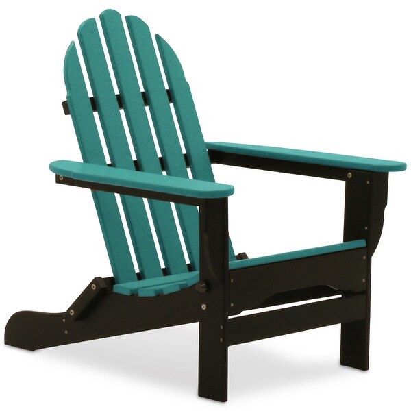 Nelson Recycled Plastic Folding Adirondack Chair by Havenside Home