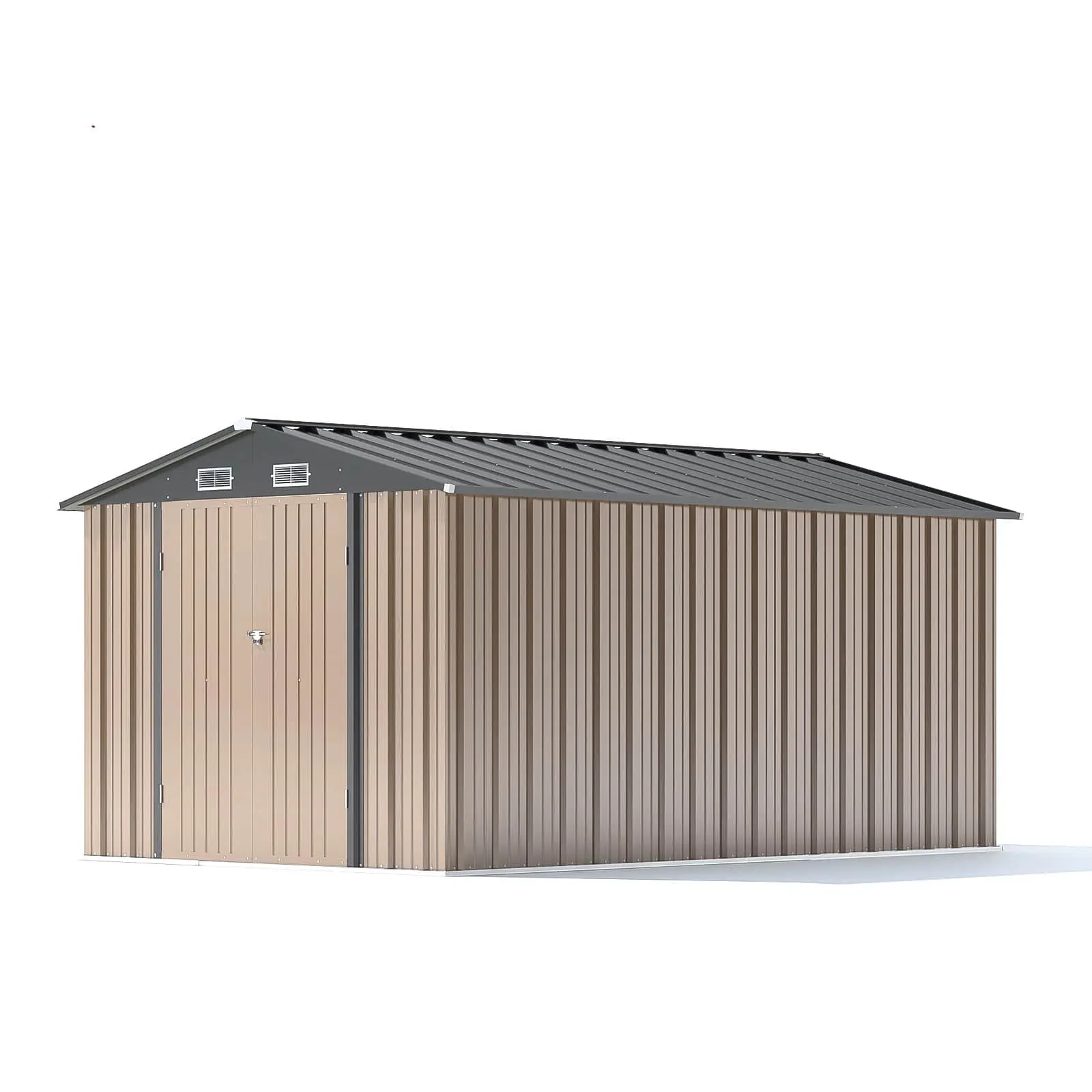 Patiowell 8x12 Metal Shed Pro