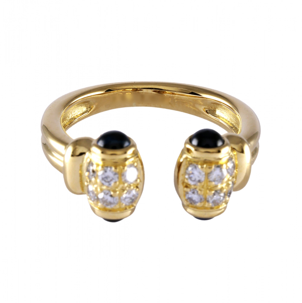 Cartier K18YG Yellow Gold Ring