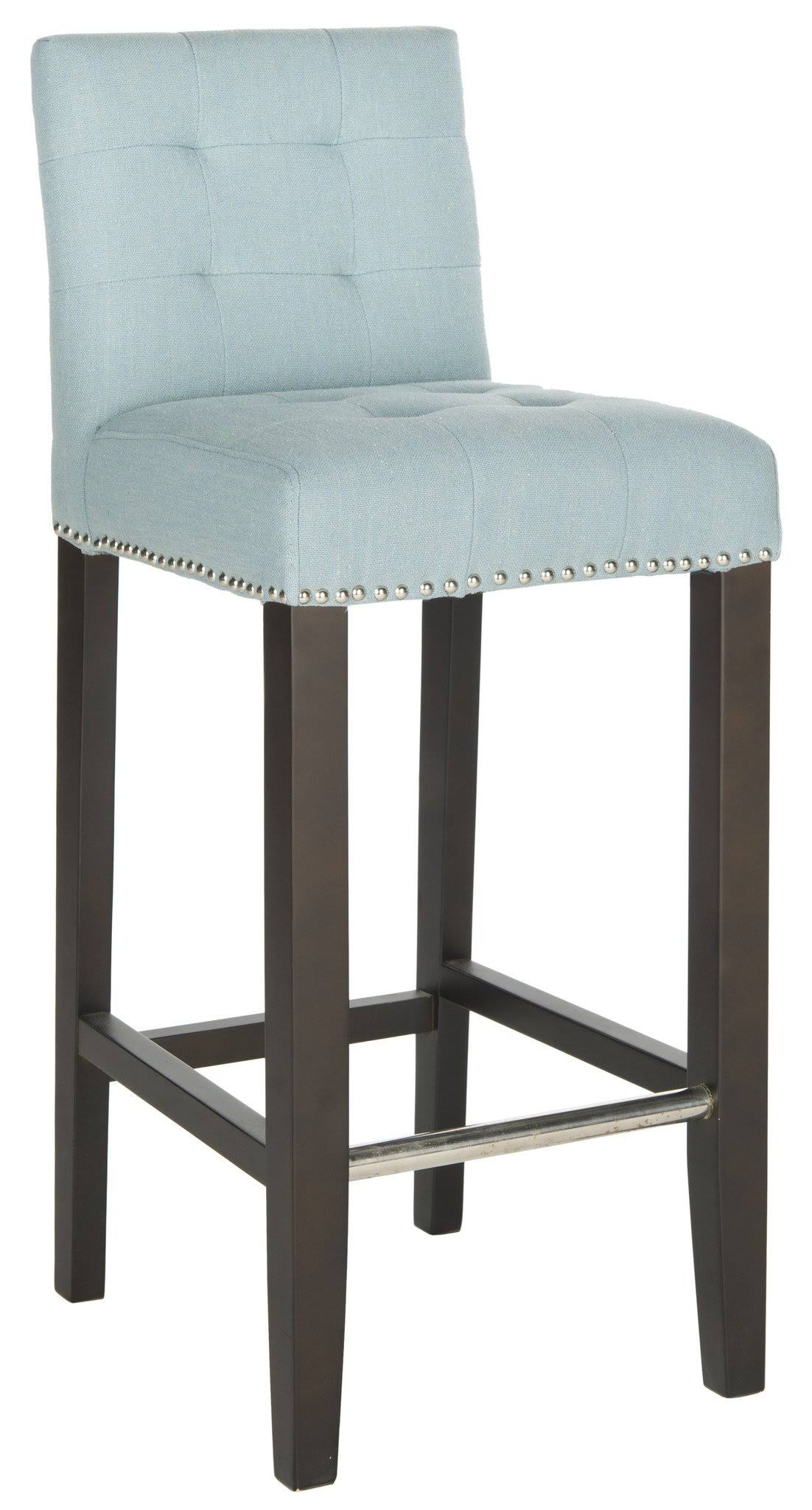 Safavieh Thompson Bar Stool - Sky Blue