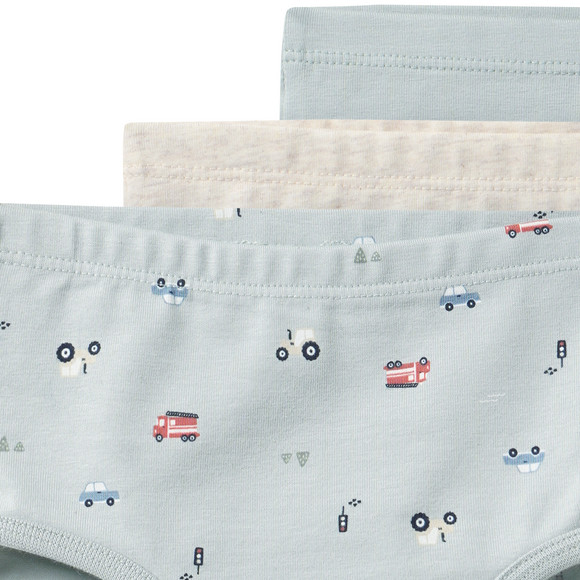 Topomini 3 Baby Slips mit Bio-Baumwolle