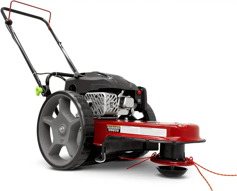 Viper 160cc Walk-Behind String Trimmer Mower – 22″ Cutting Width, 14″ Never-Go-Flat Wheels, Adjustable Handle, Easy Assembly (Model 40314)