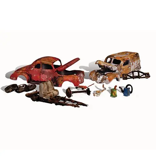 WOODLAND SCENICS AS5563 Junk Cars HO WOOU5563