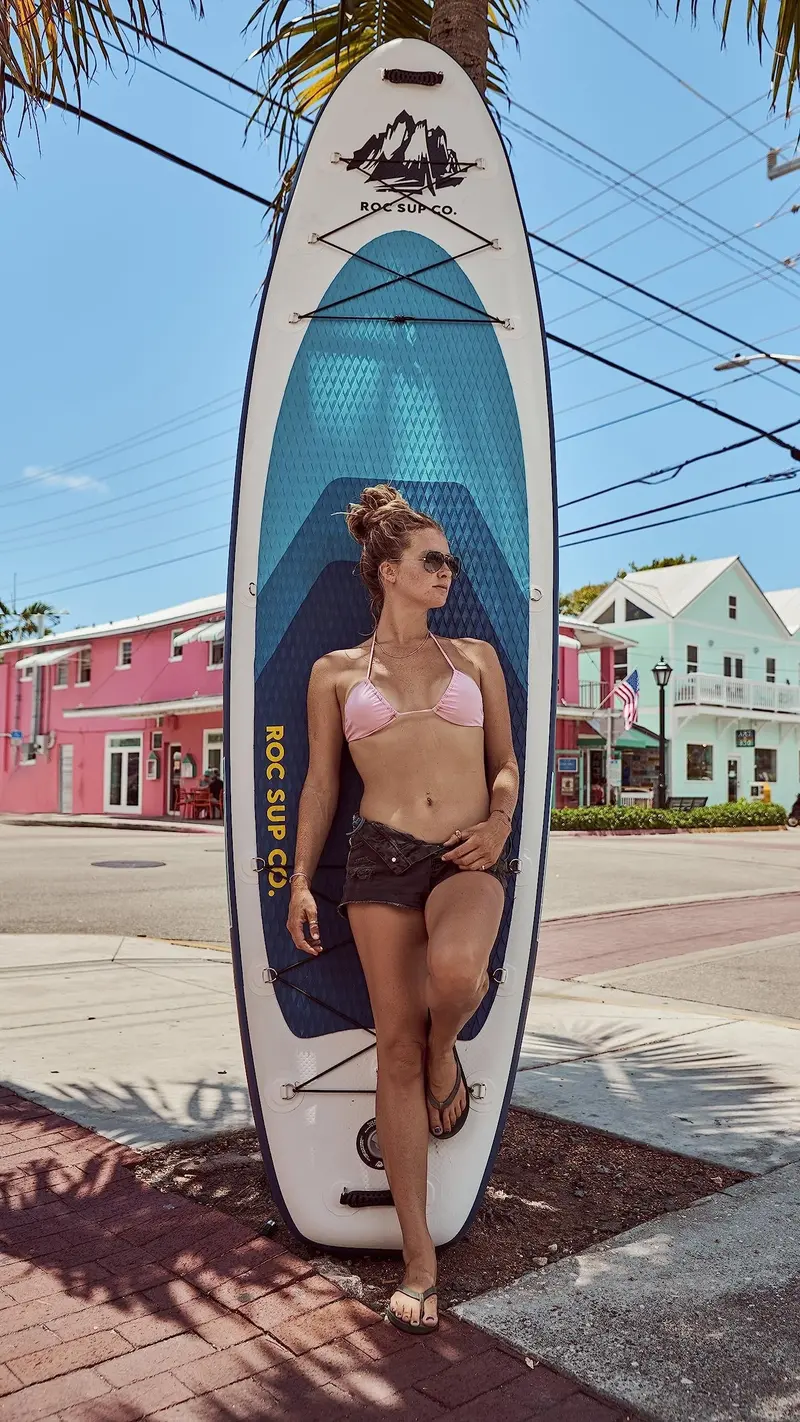 Roc 10’6″ Inflatable Stand-Up Paddle Board – Premium All-in-One SUP Package