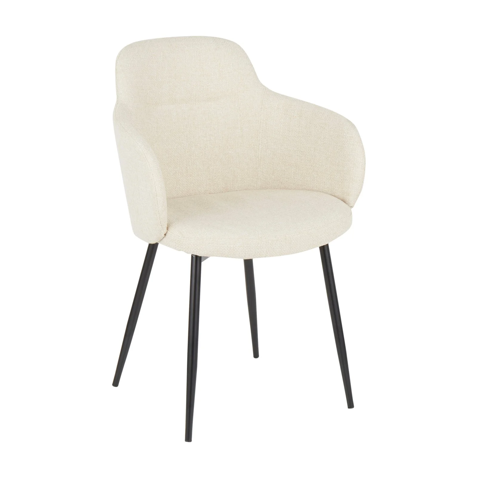 LumiSource Boyne Industrial Dining Arm Chair