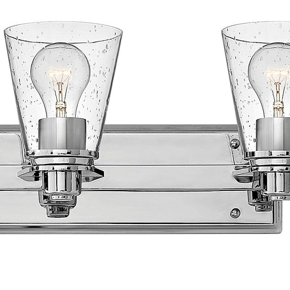 Hinkley 5556CM-CL - Avon Bath Six Light, Chrome with Clear