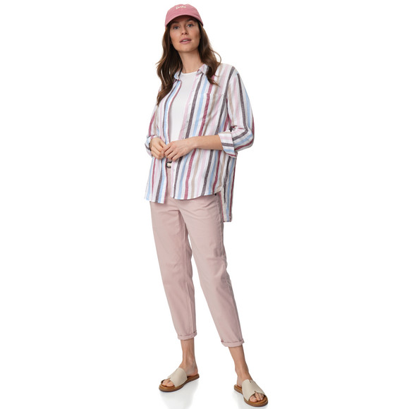 Gina Damen Hose mit Zopf-Gürtel