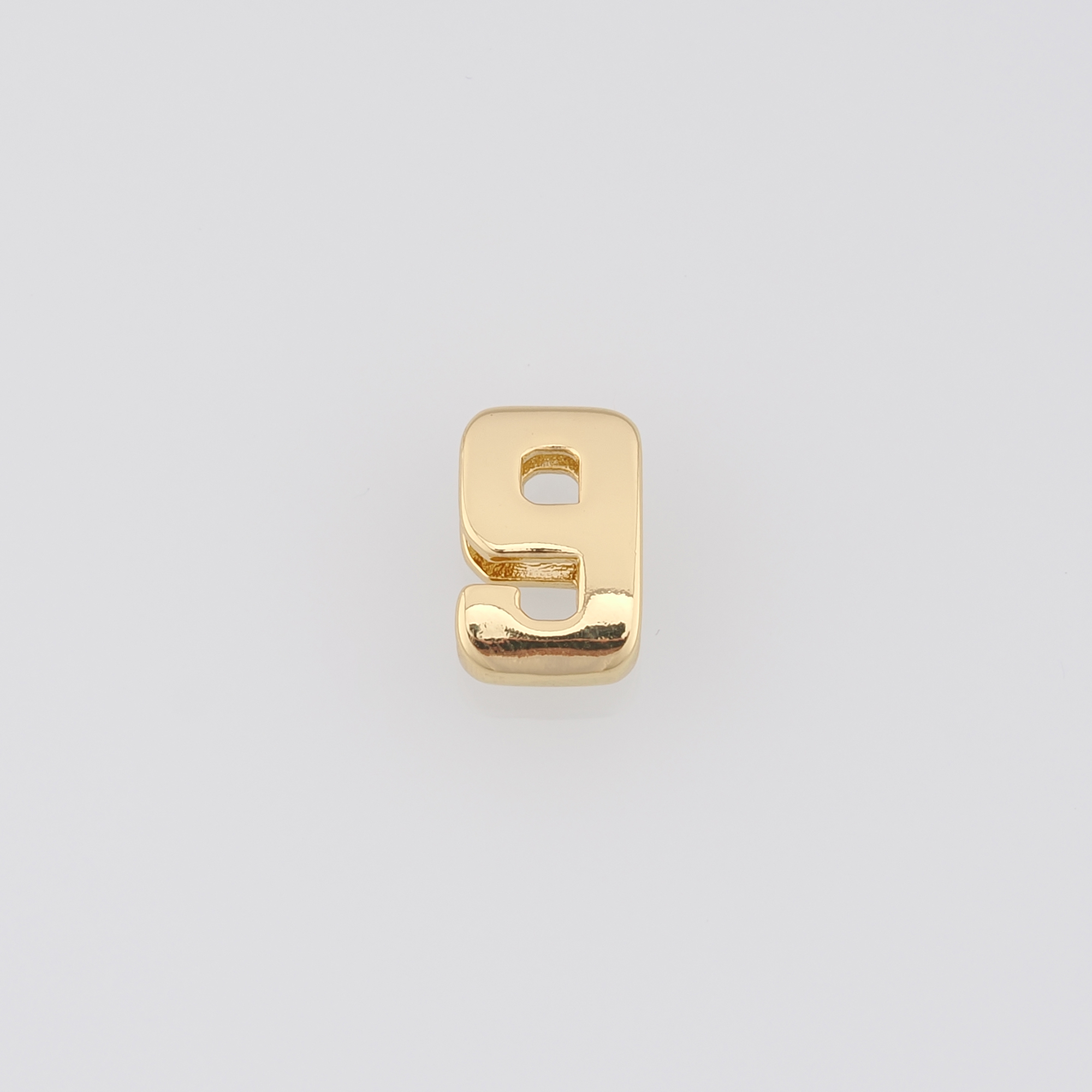 18K Gold Filled Number Spacer Beads,Dainty Number Spacer Beads,DIY Jewelry Making Supply