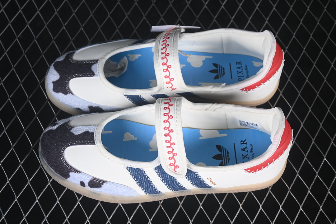 Adidas Mary Jane Lazy Life Shoes Navy Blue/White LA1428