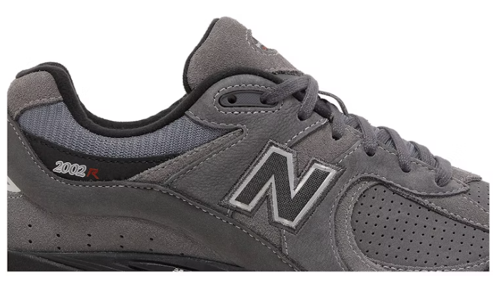New Balance 2002R Castlerock Black M2002REH Casual Running Shoes