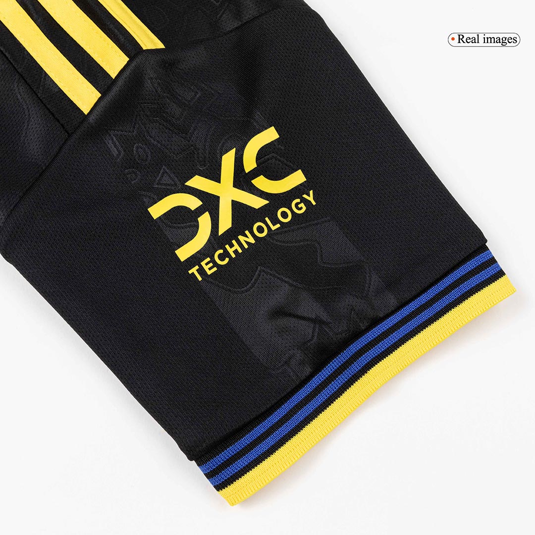 Manchester United Third Away Kids Soccer Jerseys Kit 2025/26