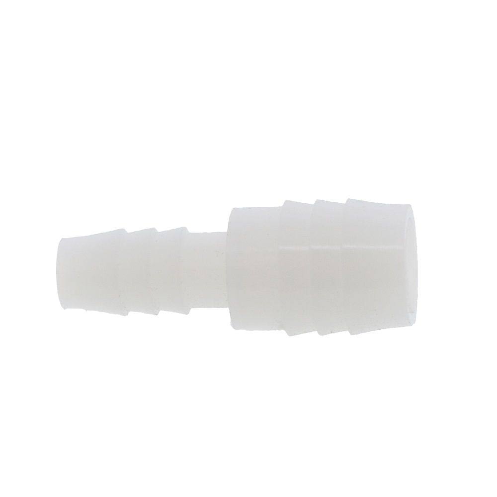 Reducer Barb Connector Natural Nylon - 5/8 ID x 3/8 ID - 25-Pack
