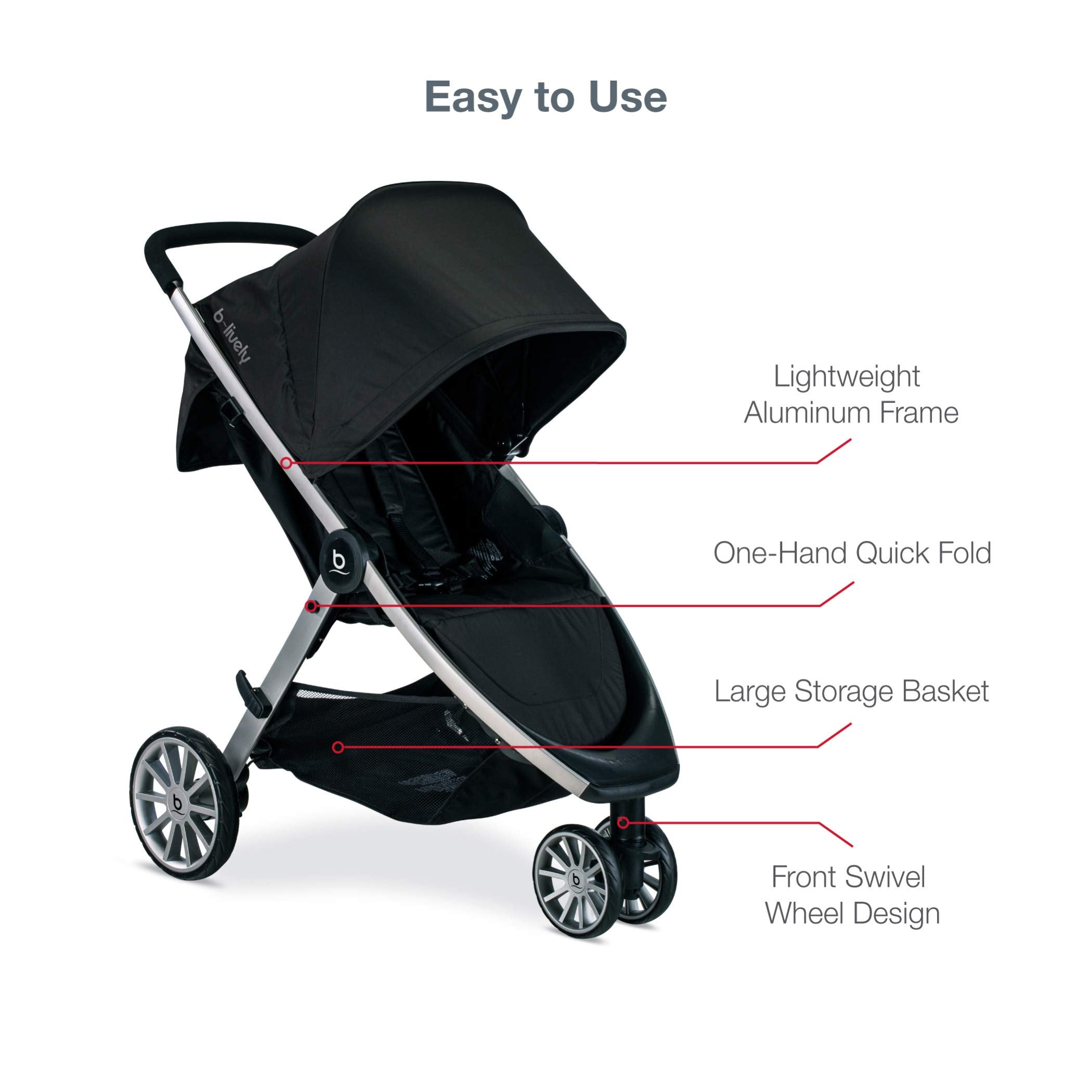 Britax B Lively B Safe Eclipse SafeWash