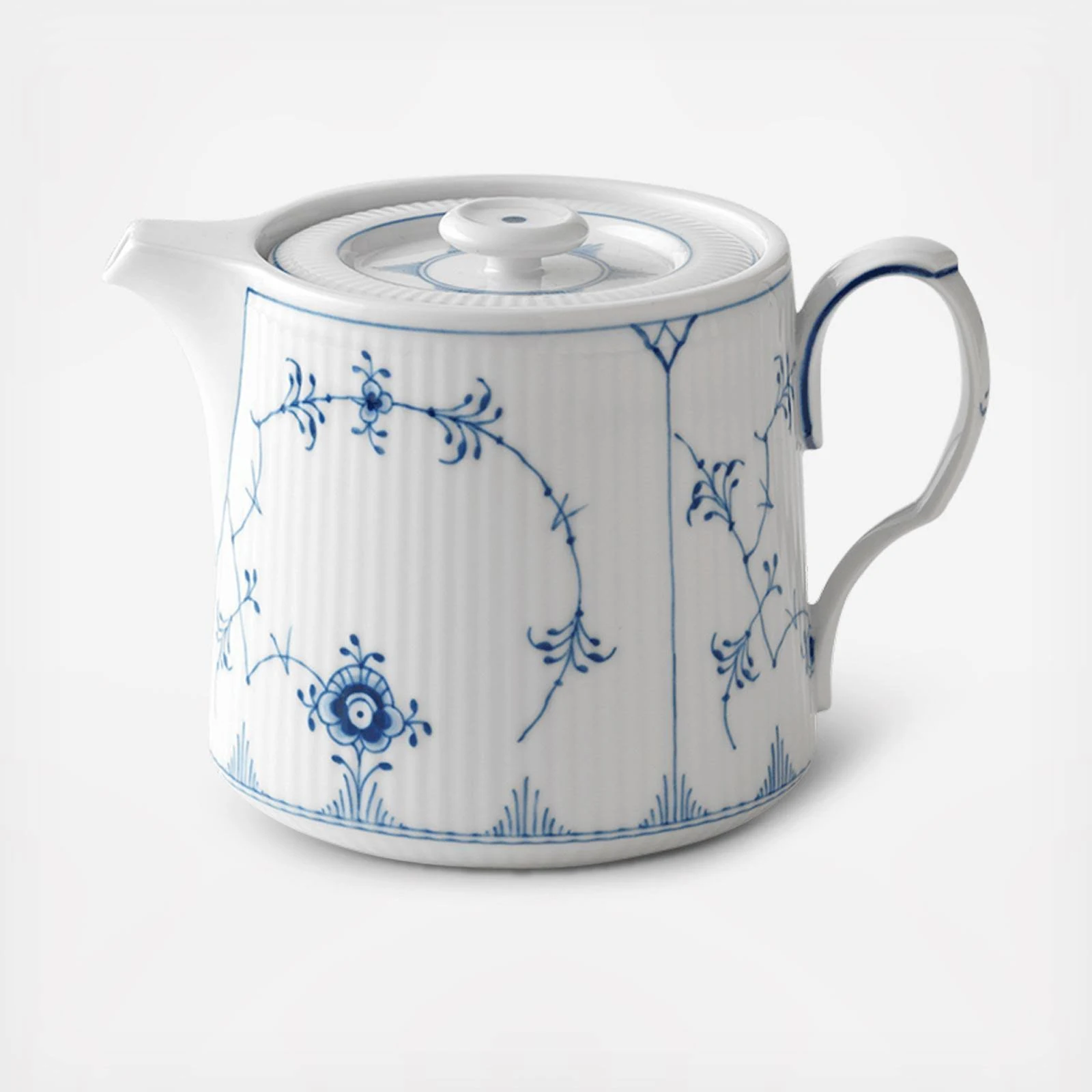 Royal Copenhagen - Blue Fluted Plain Teapot