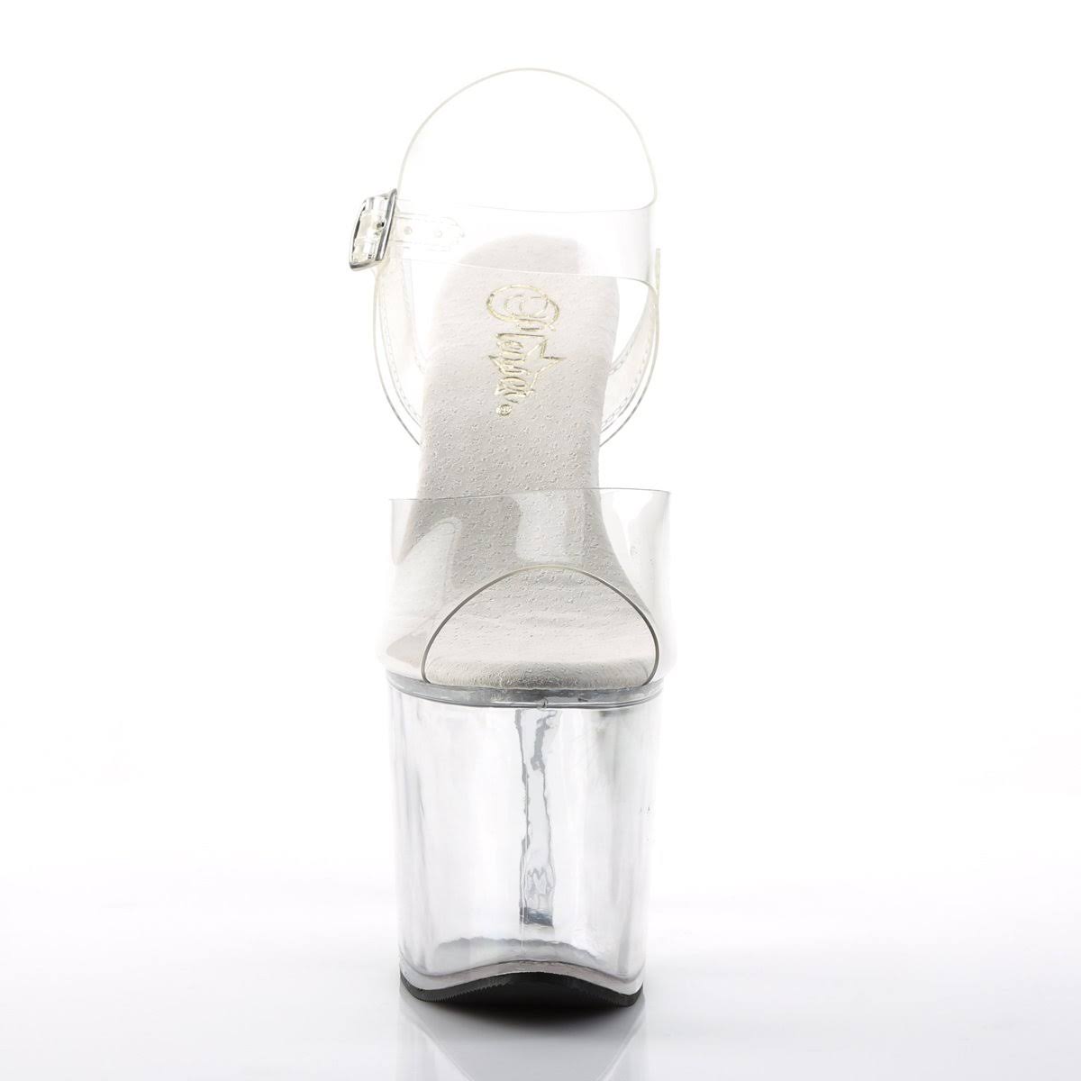 Pleaser - Taboo-708 9 / Clear/Black