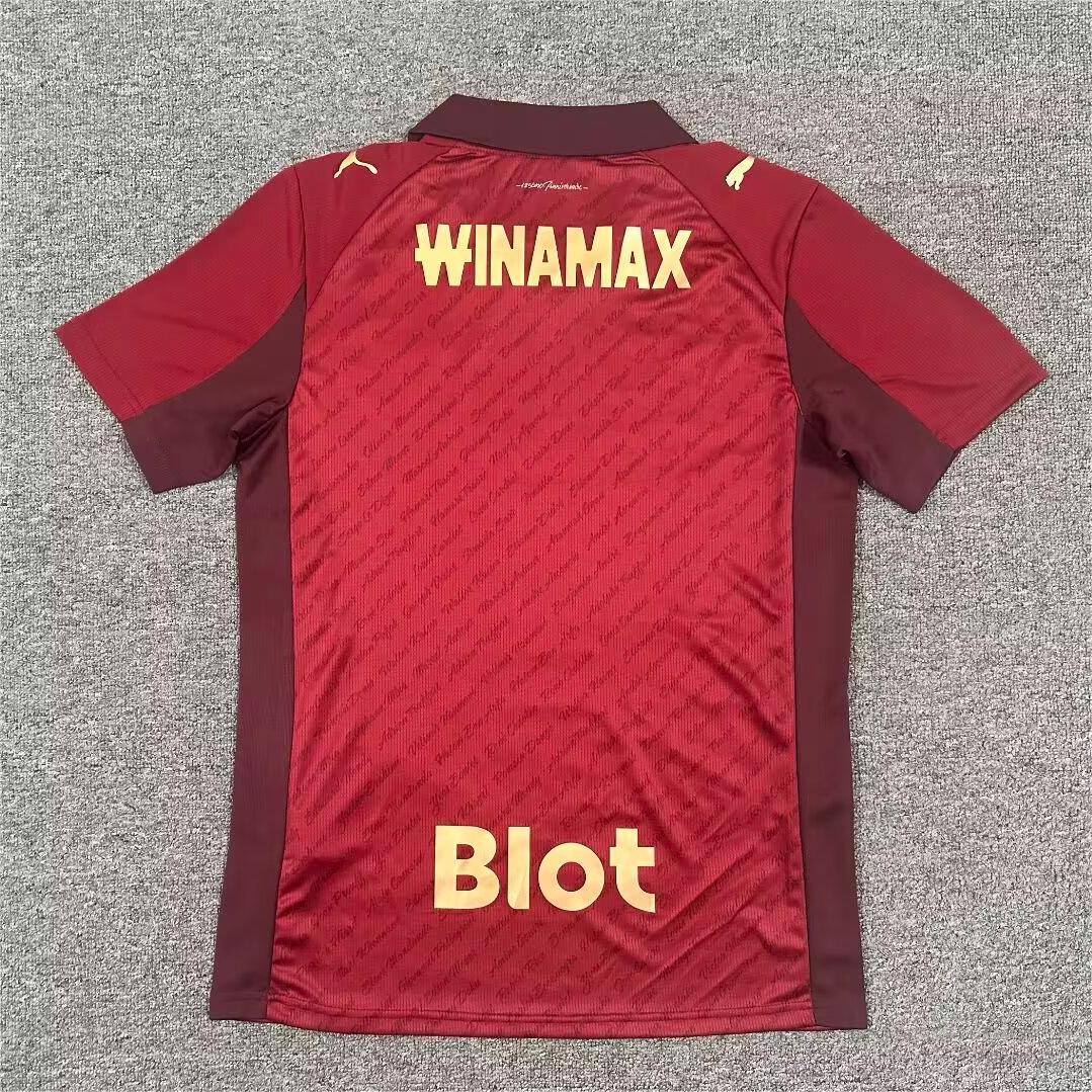 RENNAIS MAILLOT COLLECTOR BORDEAUX MANCHE COURTE ADULTE - RED