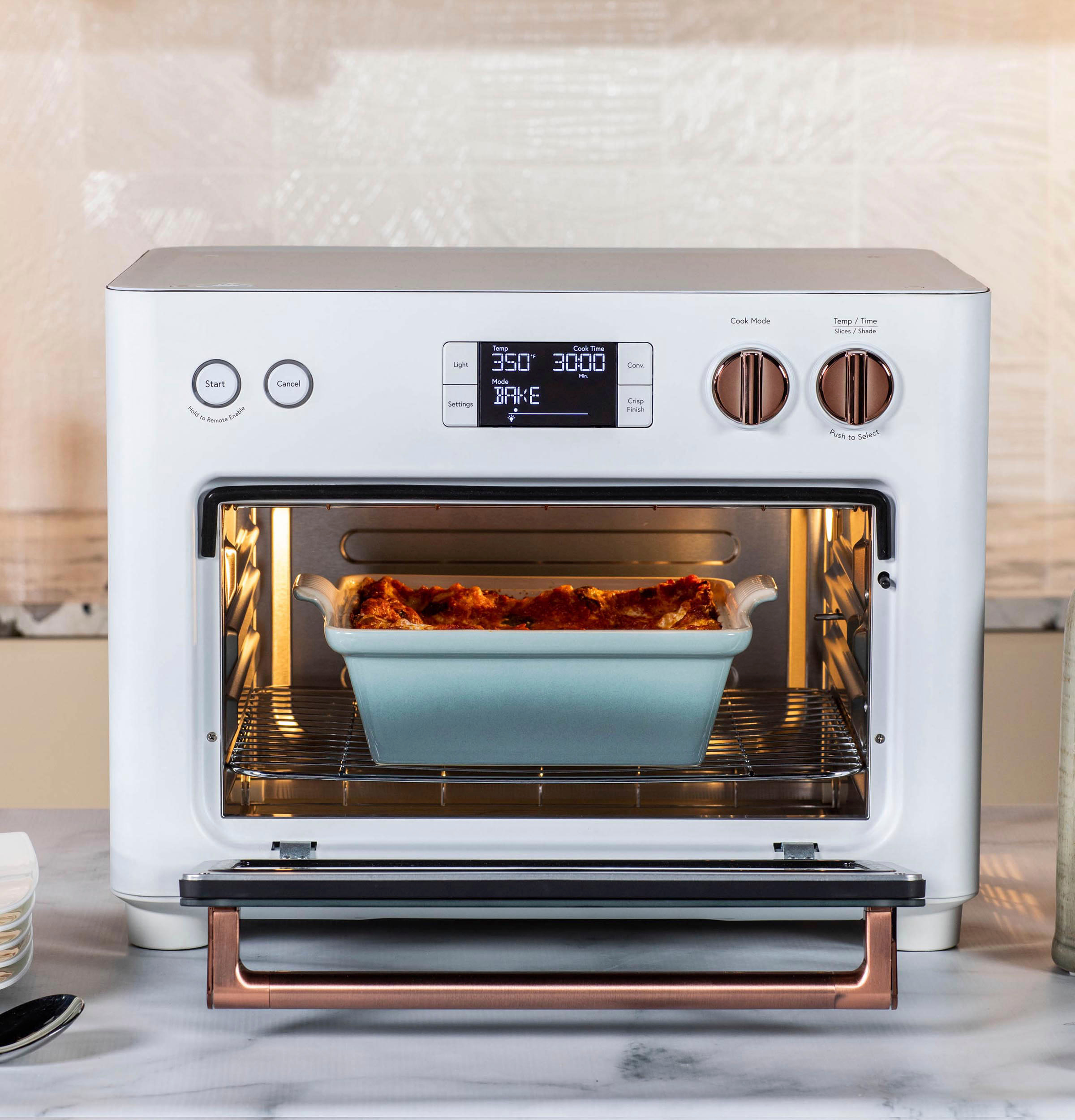 Café - Couture Smart Toaster Oven with Air Fry - Matte White