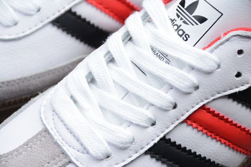Adidas Samba Og Shoes Cloud White/Black/Red B75809