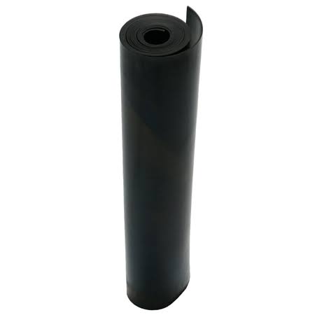 Rubber-Cal 20-101 Neoprene Sheet -60A - 1/4x22 Thick x 3ft W x 22ft L