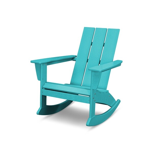 POLYWOOD Modern Adirondack Rocking Chair