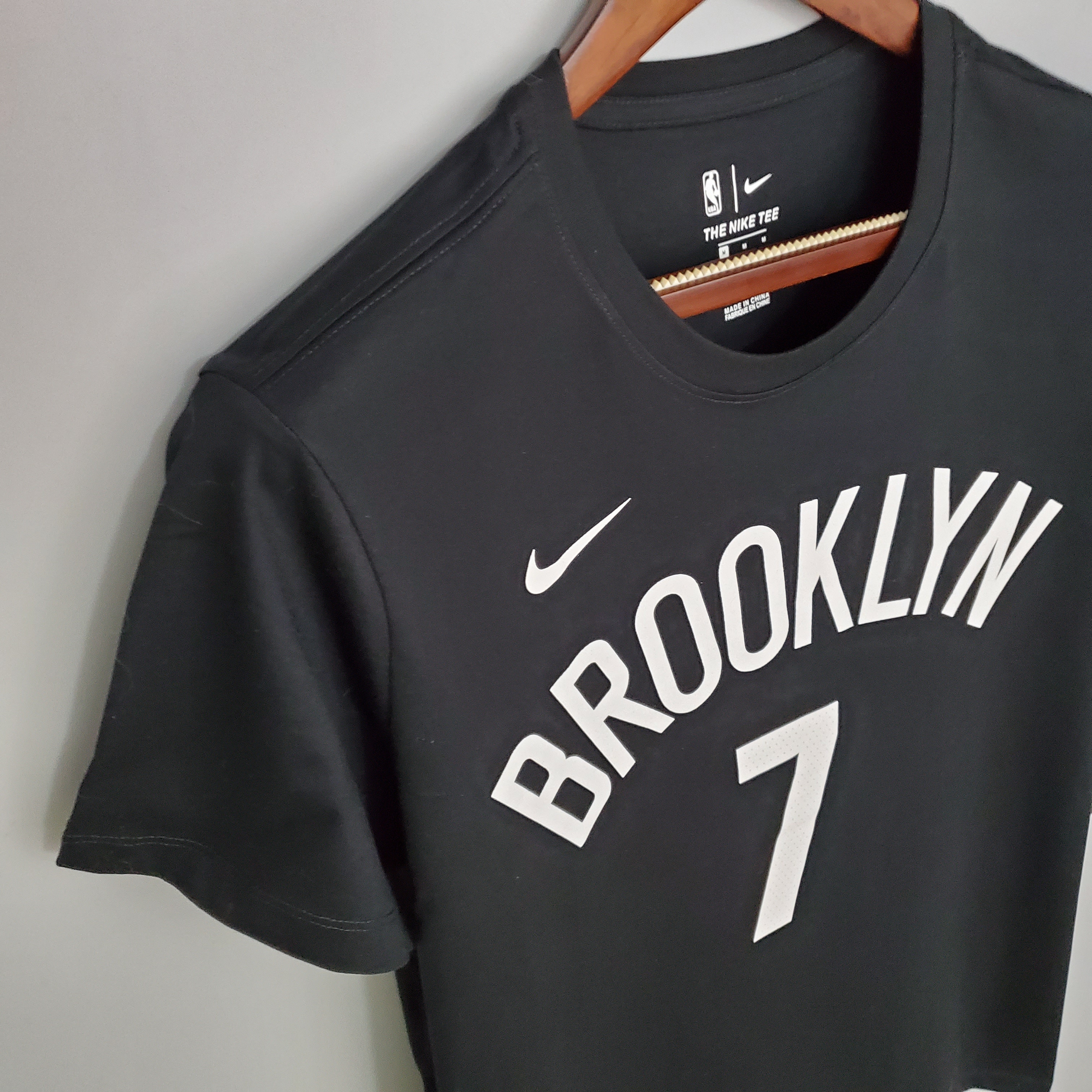 Kevin Durant Brooklyn Nets Casual T-shirt Black