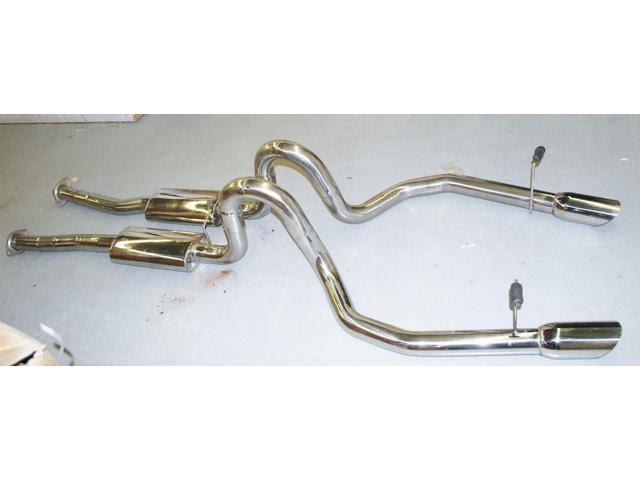 1994-1998 Mustang Dual Catback Exhaust 1994-1998 V8 4.6L 5.0L Only 3.5