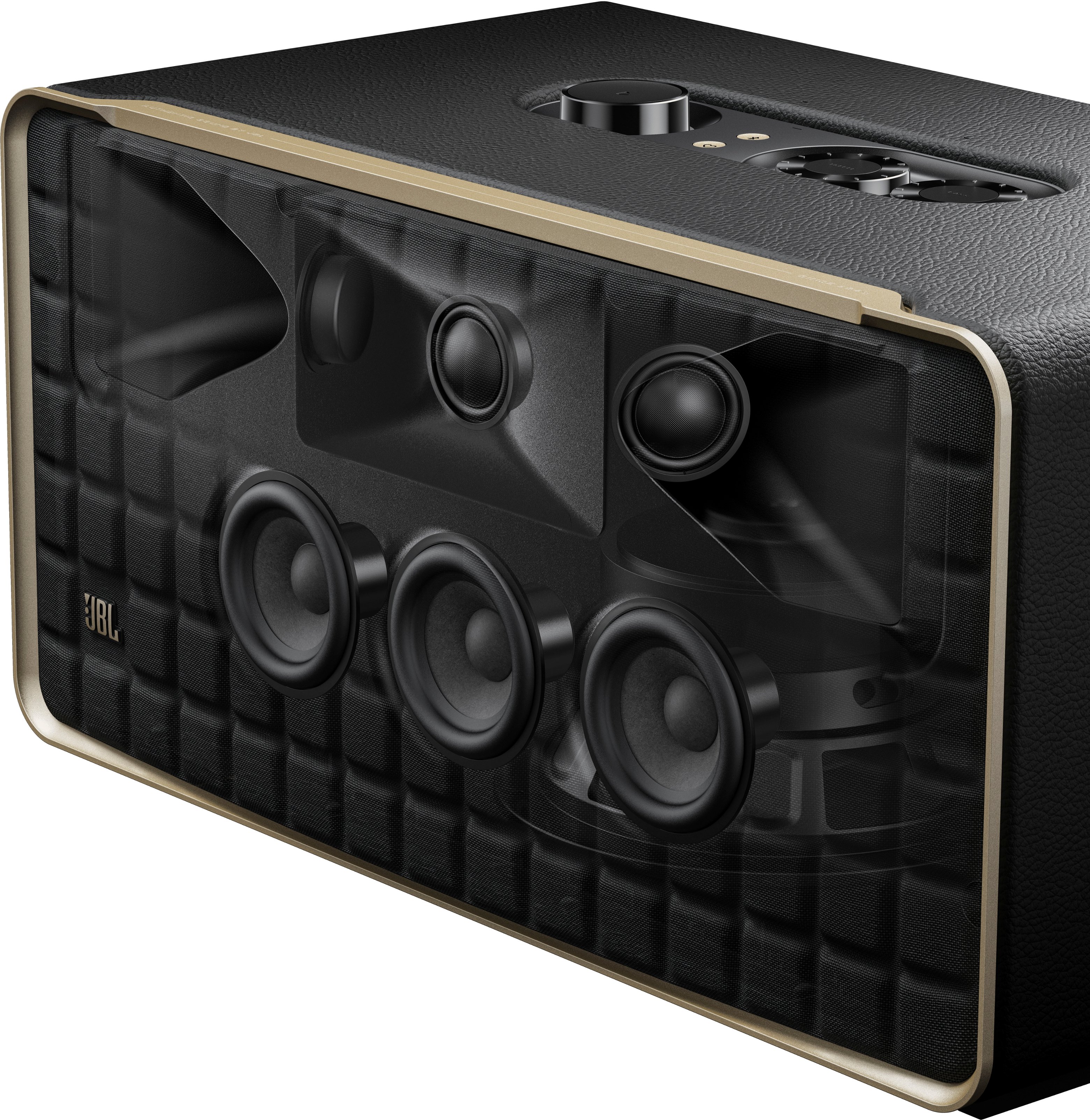 JBL - Authentics 500 Smart Home Speaker - Black