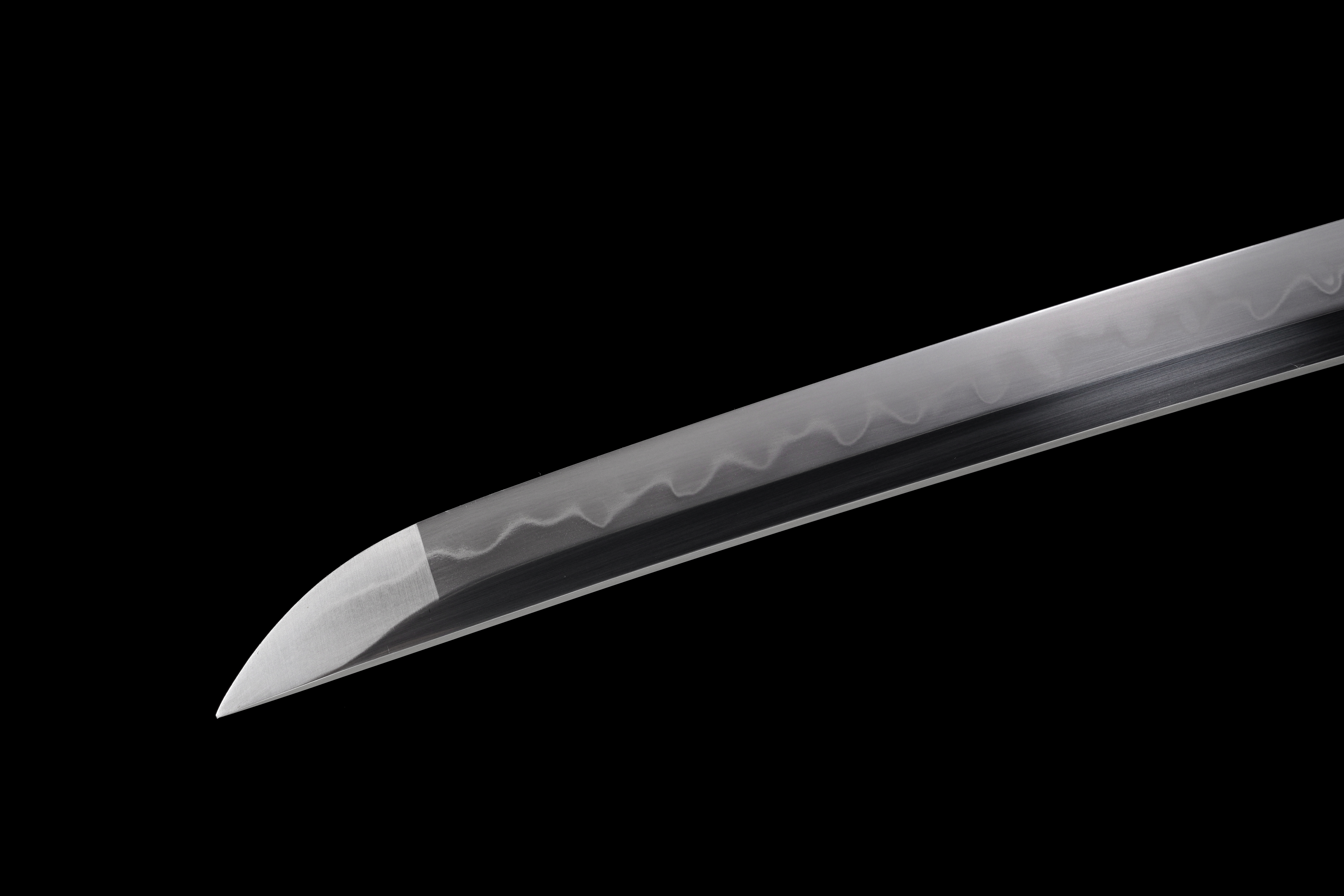 Handmade Katana T10 Steel Clay Tempered Four Gentlemen Saya Full Tang