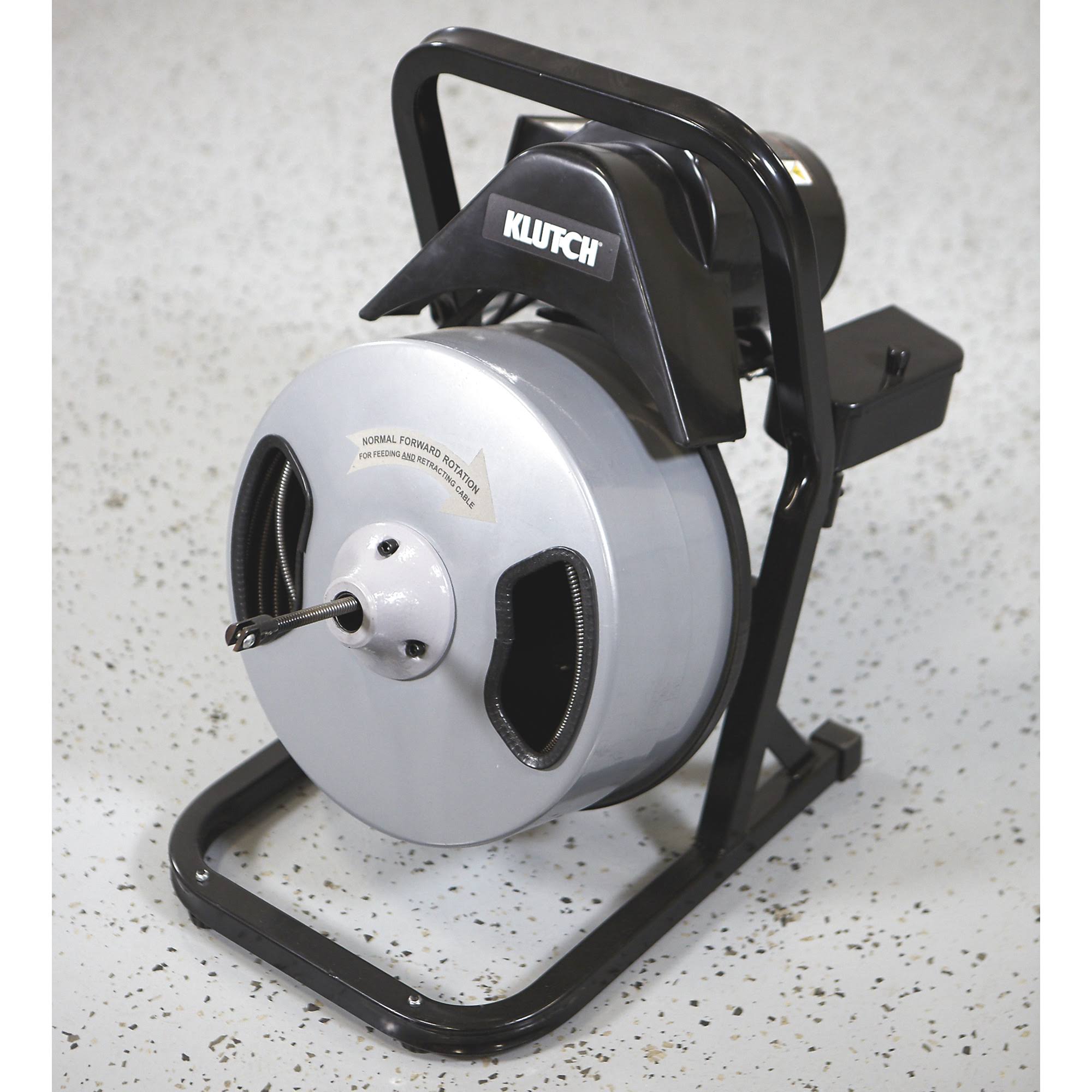 Klutch 60ft. Electric Drain Cleaner