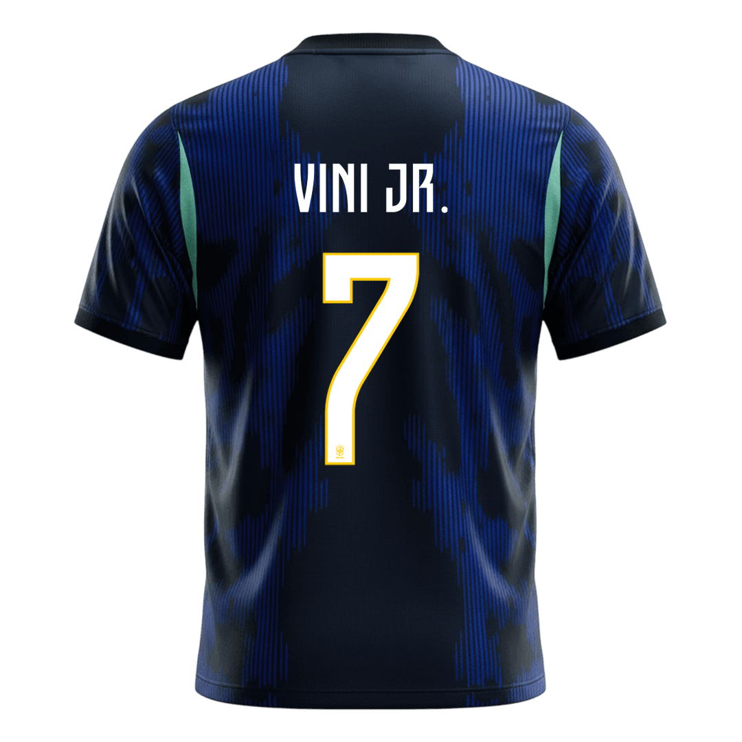 VINI JR. #7 Brazil Away Soccer Jersey World Cup 2026