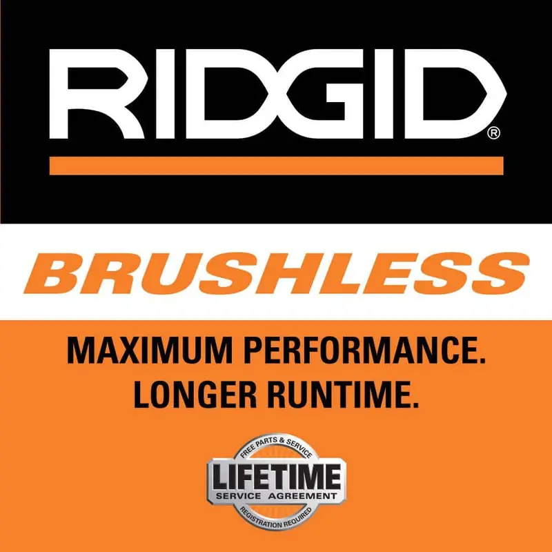 RIDGID 18V Brushless Cordless 4-1/2 in. Paddle Switch Angle Grinder (Tool Only) R86047B