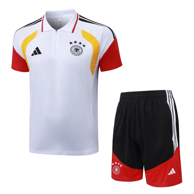 Germany Training Suit Polo White S-XXL
