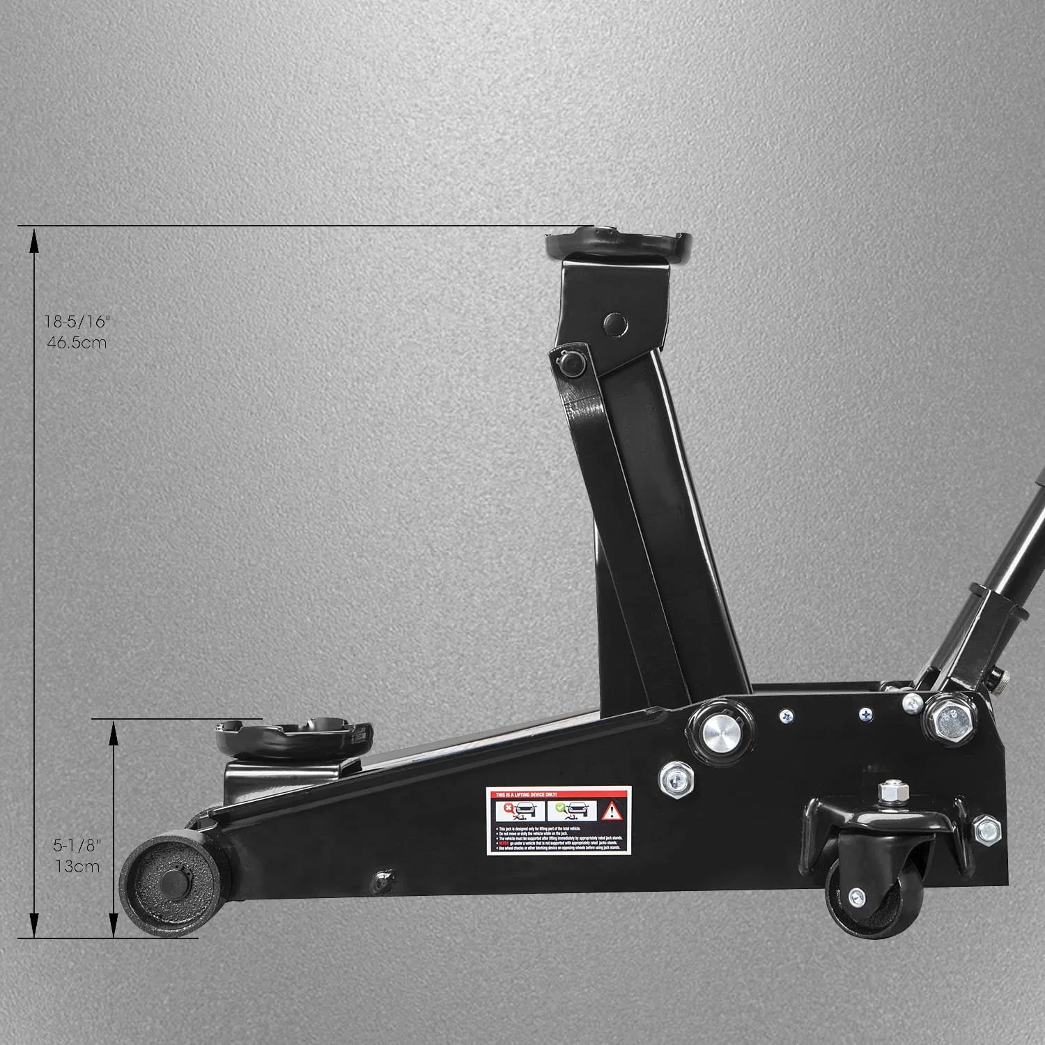 Torin 3 Ton Car Floor Racing Jack Hydraulic Trolley Jack Heavy Duty with Reinforced Lifting Arm,W830023EB