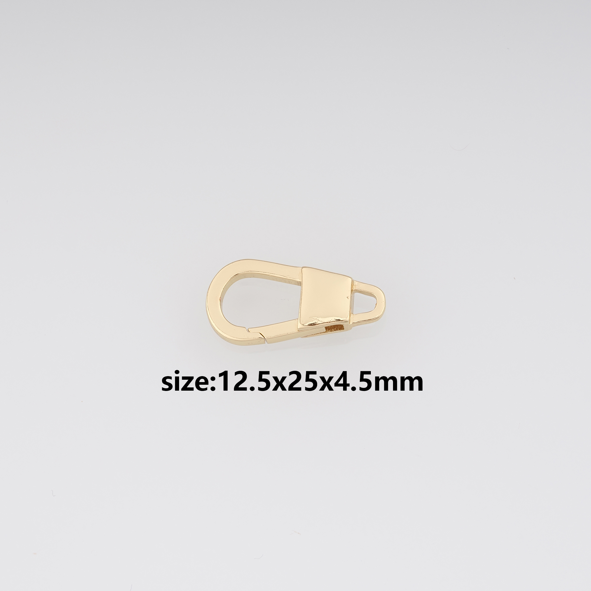 18K Gold Filled Lobster Claw Clasp,Lobster Clasp Lock,Spring Buckle for DIY Jewelry Necklace Bracelet