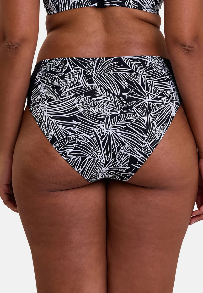 Slip de bain Seychelles Imprimé Palmier Graphique