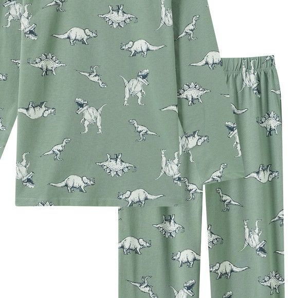 Yigga Jungen Schlafanzug mit Dino-Print