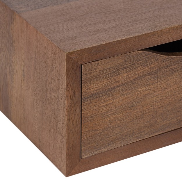 Kate And Laurel Hutton Floating Side Table With Drawer