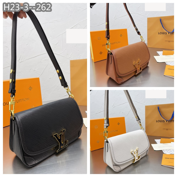Louis Vuitton Buci White And Gold 24Cm M59459