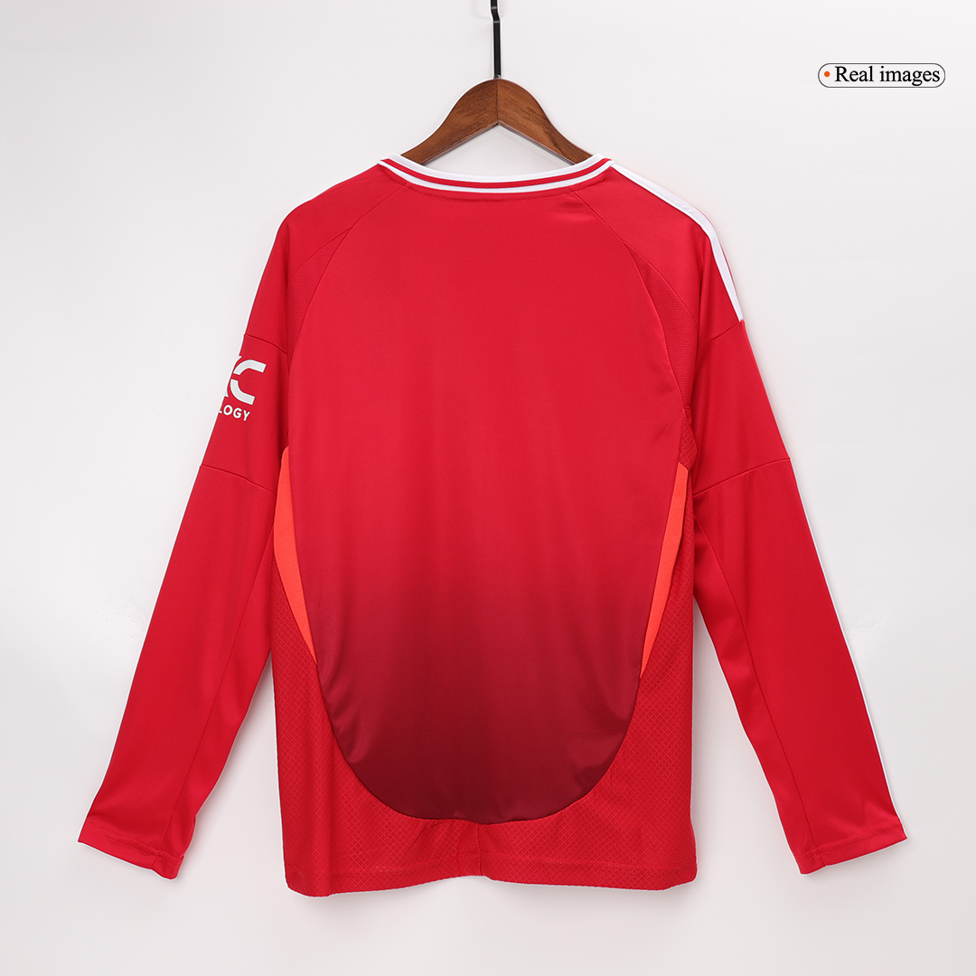 Manchester United Home Long Sleeve Jersey
