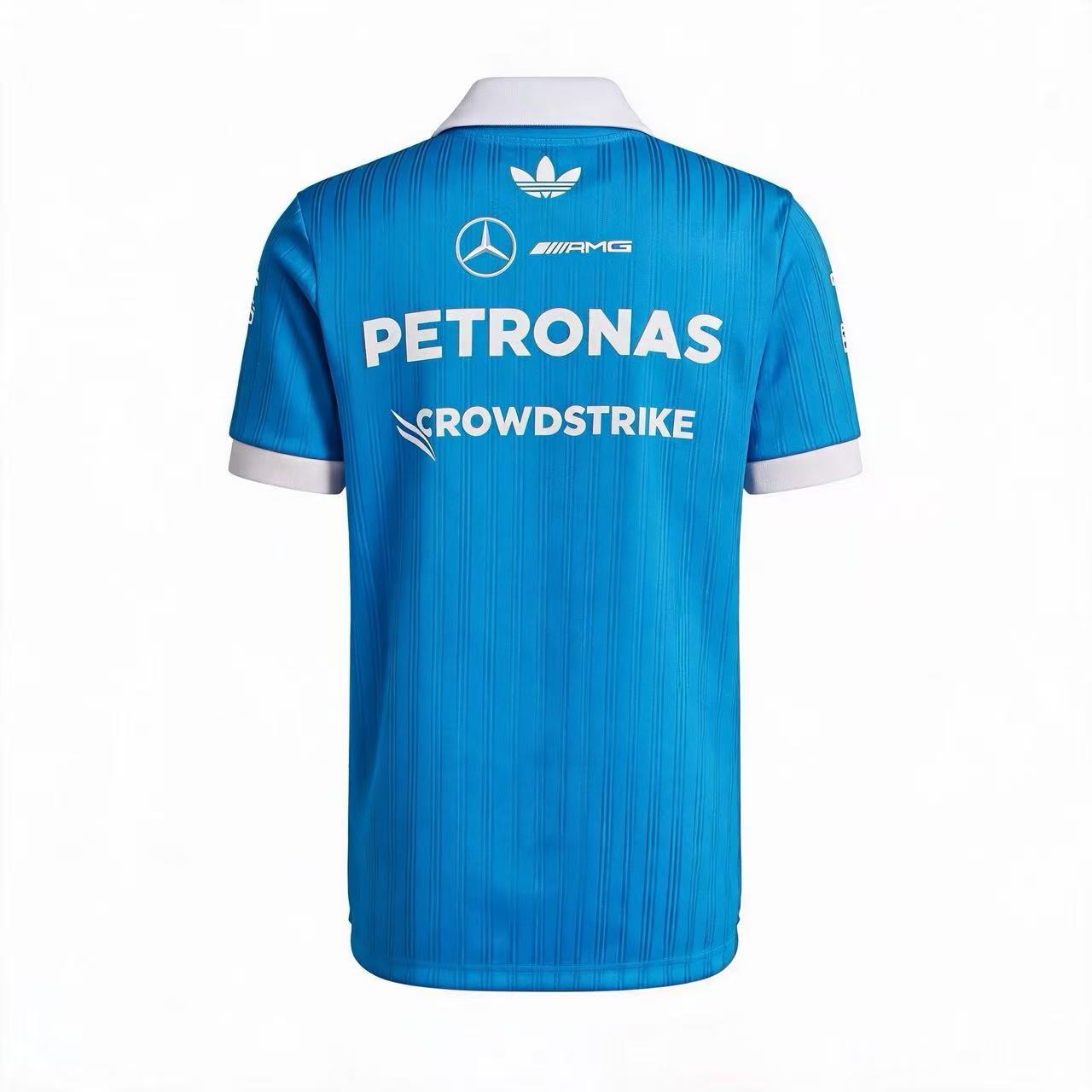 2026 F1 Polo Mercedes Blue S-5XL Player Version