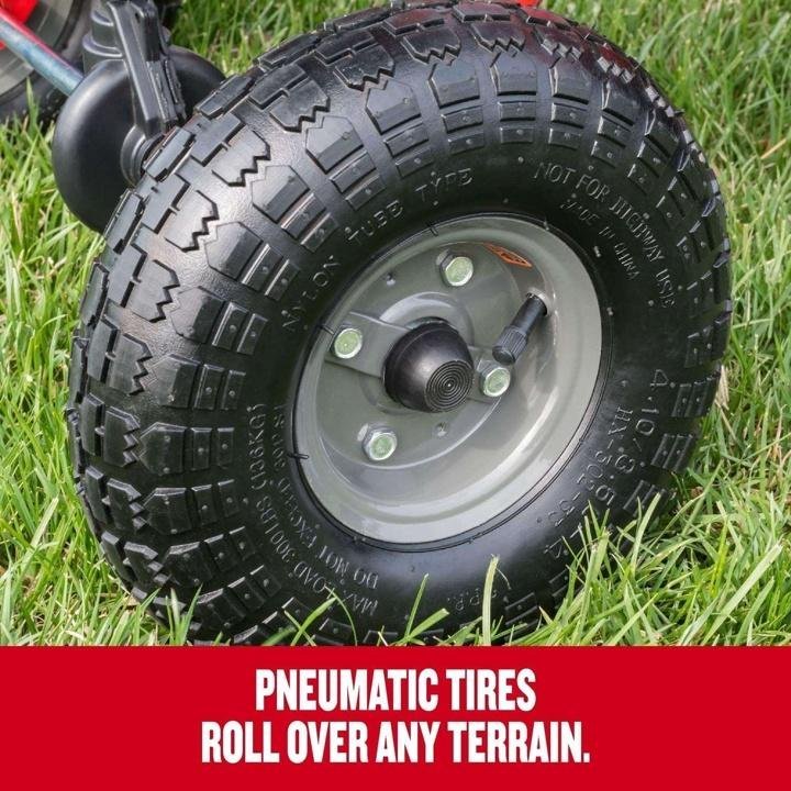 craftsman-85-lb Tow Broadcast Spreader, Red