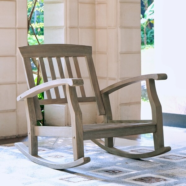 Leon 3piece Teak Patio Chat Set with Cushion by Havenside Home