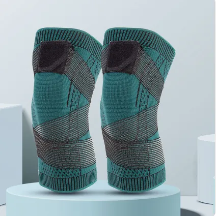 Knee Brace - Compression Sleeve with Knee Wrap