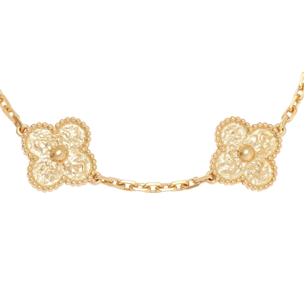 Van Cleef & Arpels Vintage Alhambra Bracelet 18K Yellow Gold VCARO1IE00