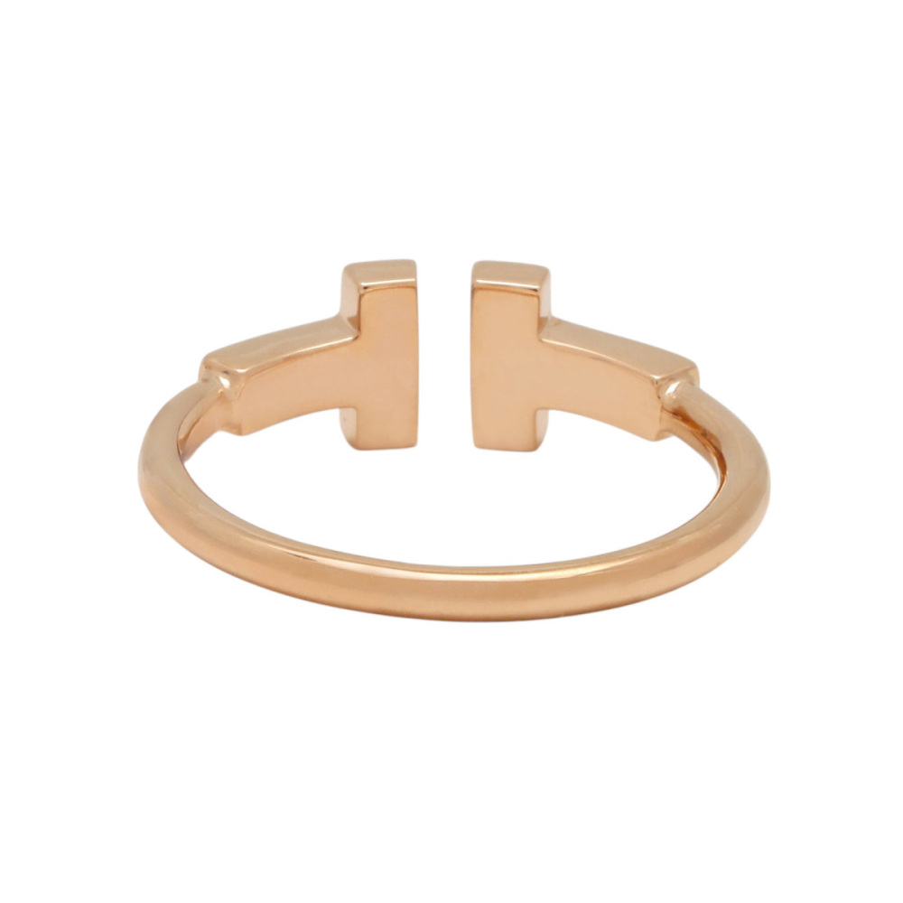 Tiffany & Co. Tiffany T Wire Diamond Ring 18K Rose Gold 60147322