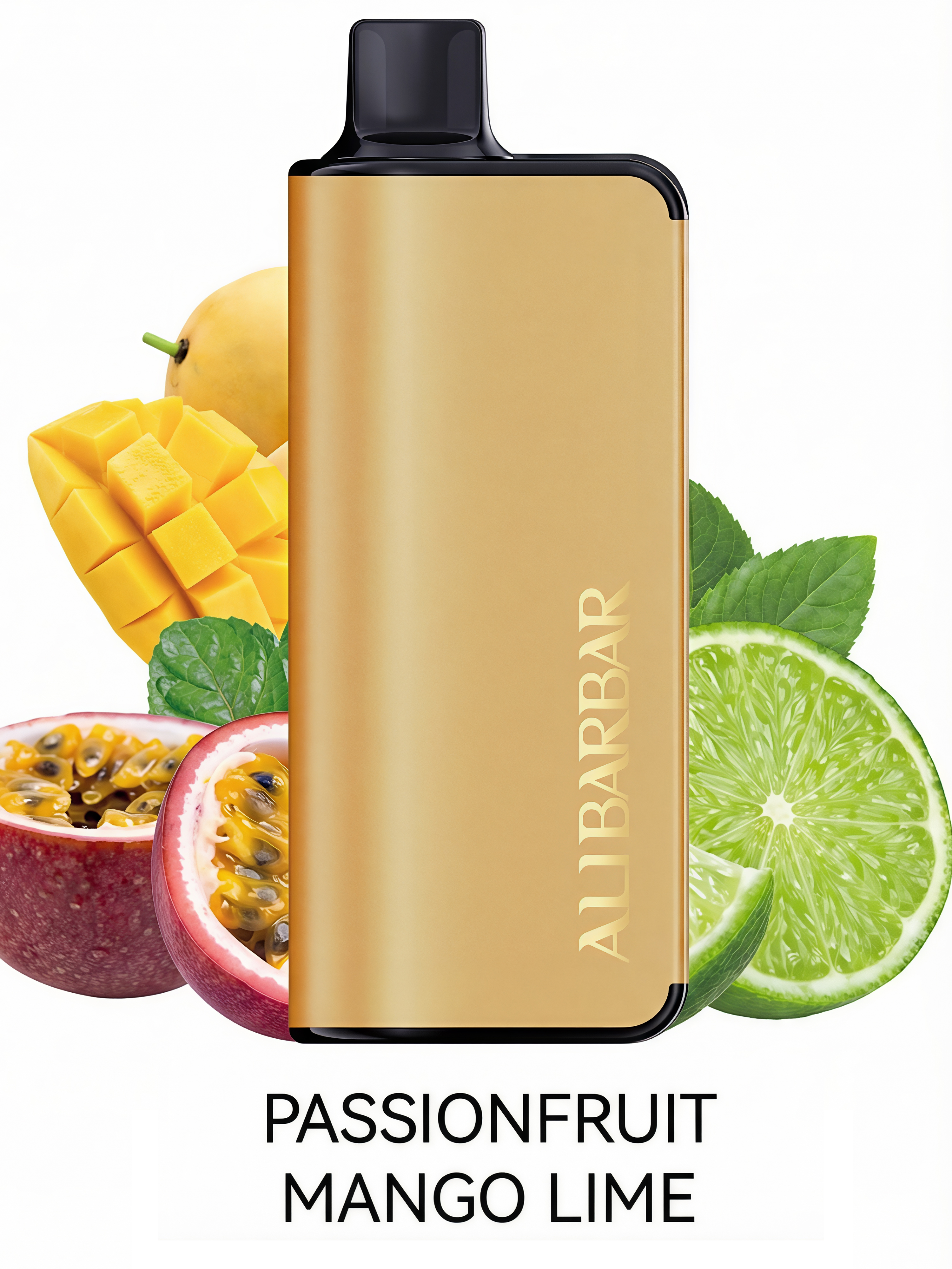PASSIONFRUIT MANGO LIME-Alibarbar 9000 Puffs Disposable-PASSIONFRUIT MANGO LIME